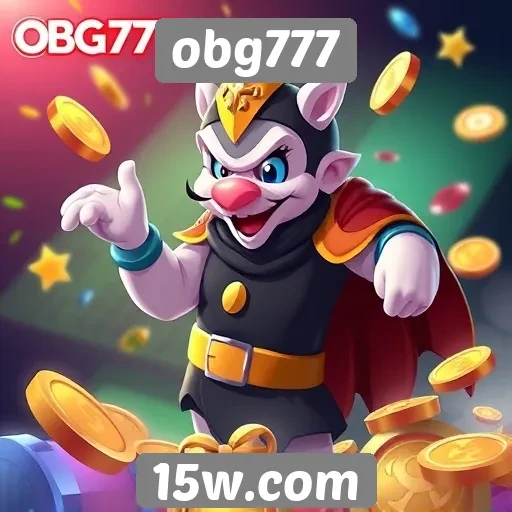 Exploração das ofertas de jogos no site obg777